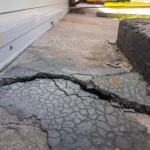 Foundation Earthquake Cracks