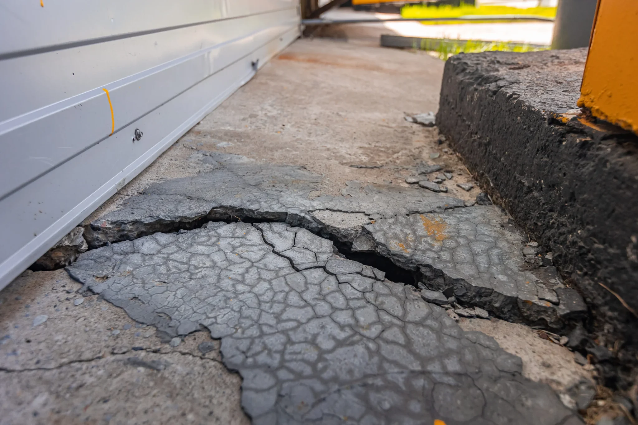 Foundation Earthquake Cracks